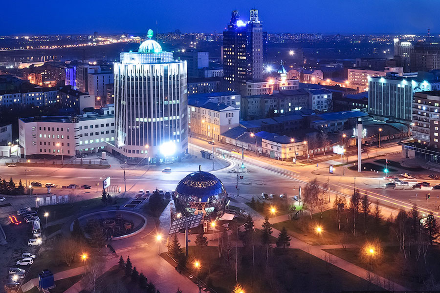To Νοβοσιμπίρσκ (“νέα πόλη της Σιβηρίας” στα ρωσικά) είναι η τρίτη μεγαλύτερη πόλη της Ρωσίας